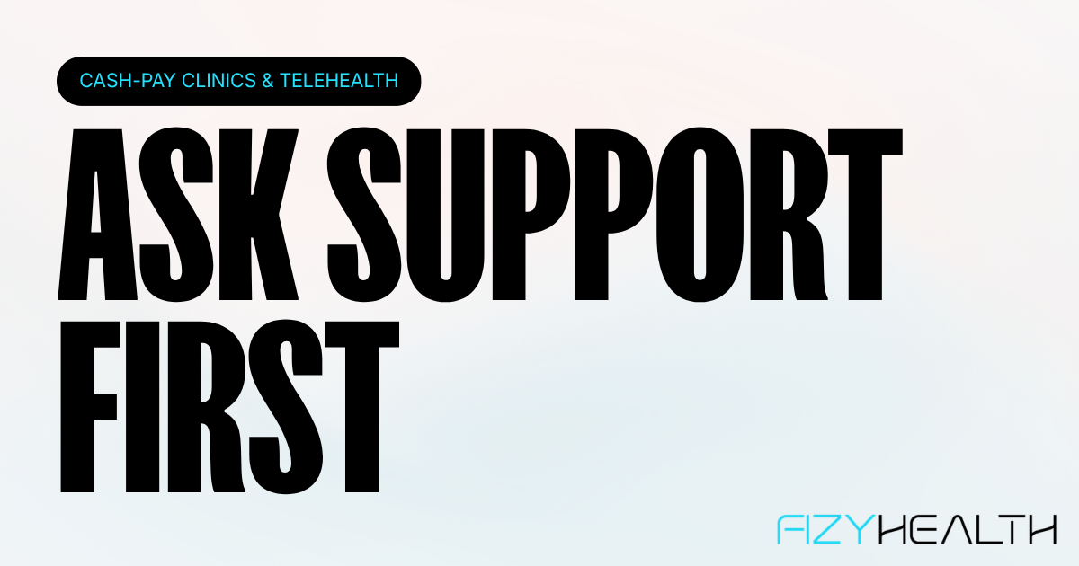 Fizy Health blog on compound pharmacy support questions clinic ops should ask before signing.