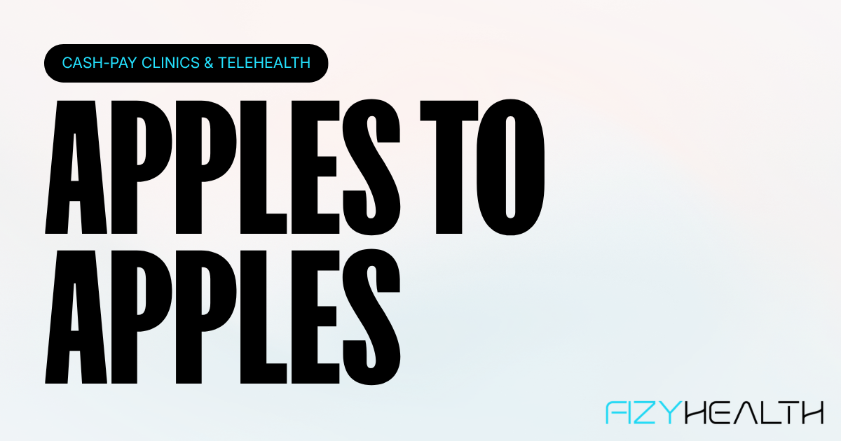Fizy Health blog on comparing 503A pharmacy pricing apples to apples for clinic ops teams.